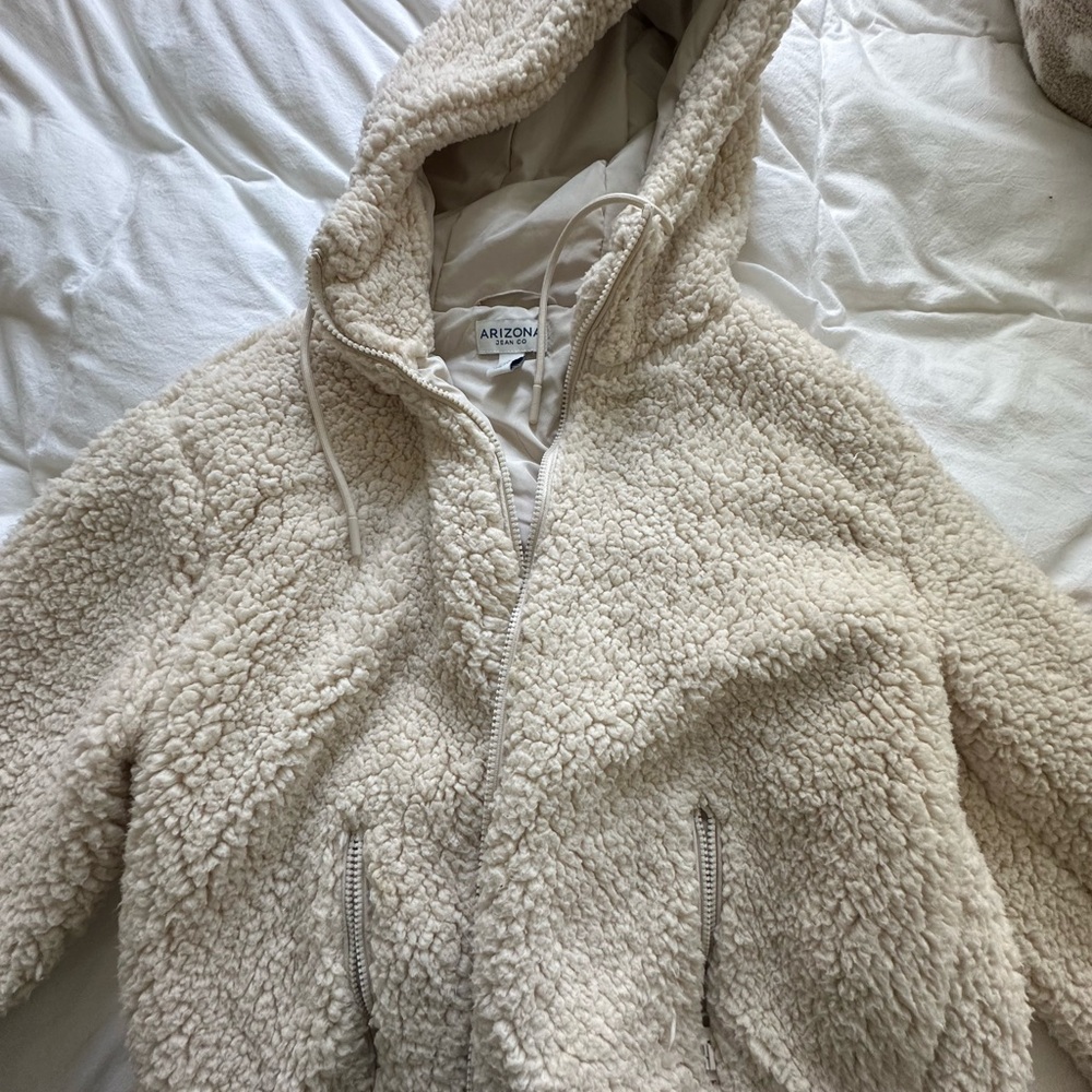 Arizona Cream Sherpa Hoodie
